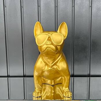 ボスブルドッグ　オブジェ　置物　ブルドッグ　アメリカン　USA　フレブル　犬 Yahoo!オークション - ボスブルドッグ オブジェ 置物 ブルドッグ